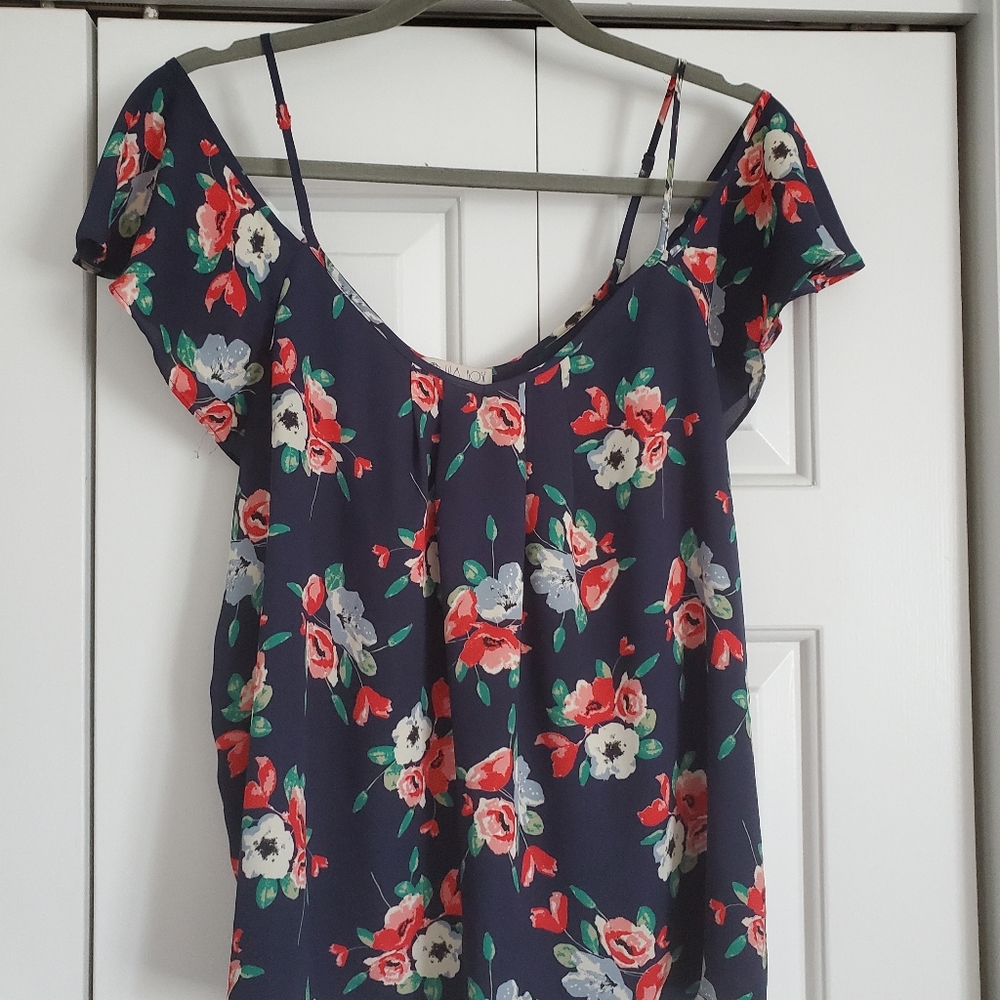 Off Shoulder Floral Top